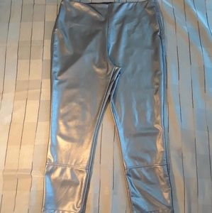 Lysse vegan leather ankle leggings size XL